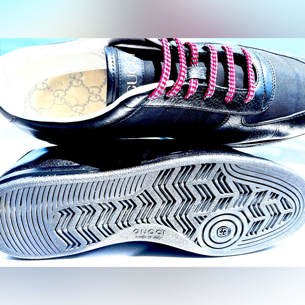 Gucci 1984 10th Anniversary Special Edition Low Top Sneakers 353423 Size 9.5